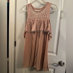 Cute tank/off the shoulder dress